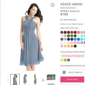 Azazie “Amani” bridesmaid dress